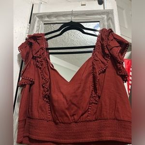 Express Cropped Shirt